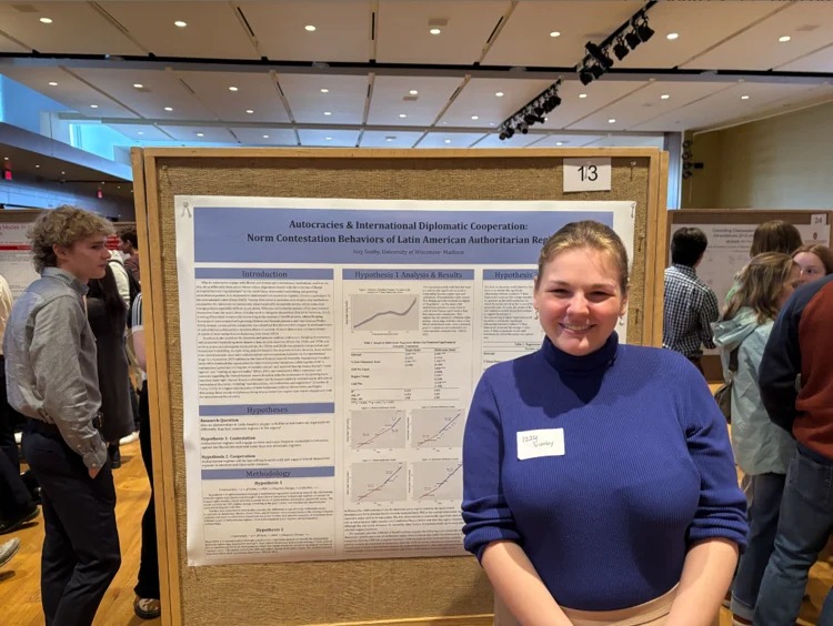 L&S Honors graduate Izzy Sunby highlighted in “Fueling Discovery”